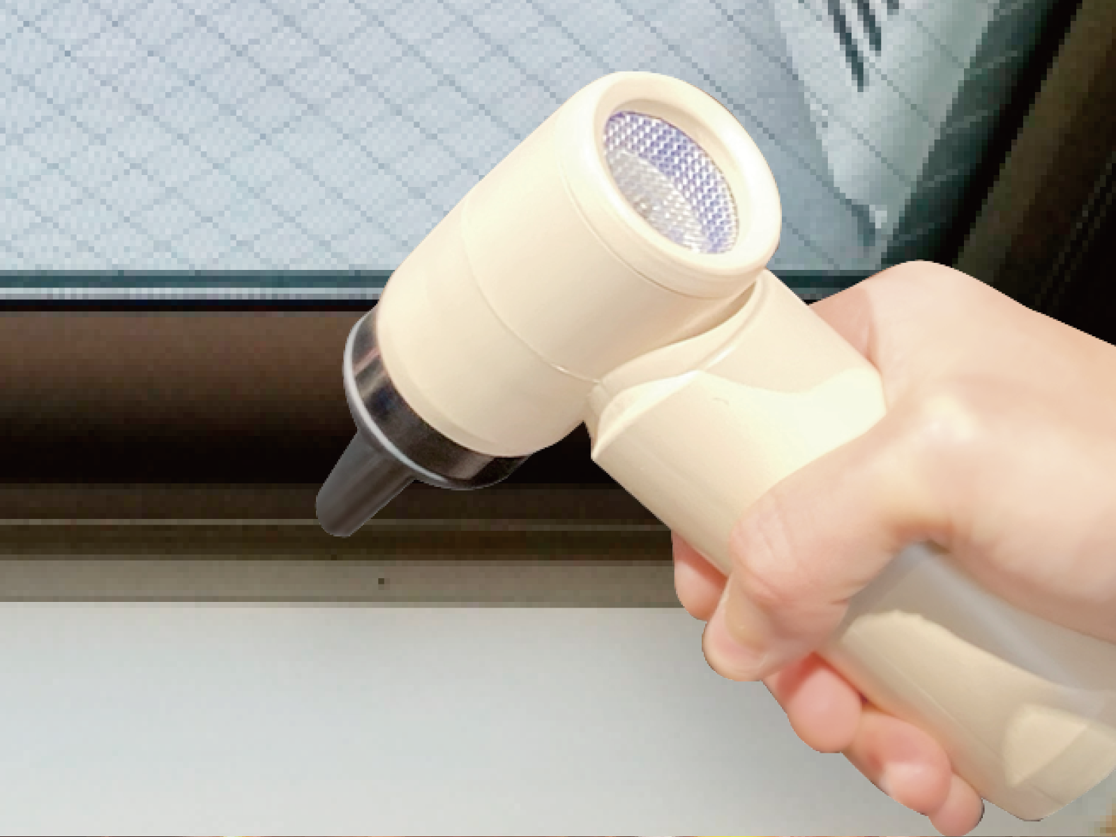 サッシの掃除